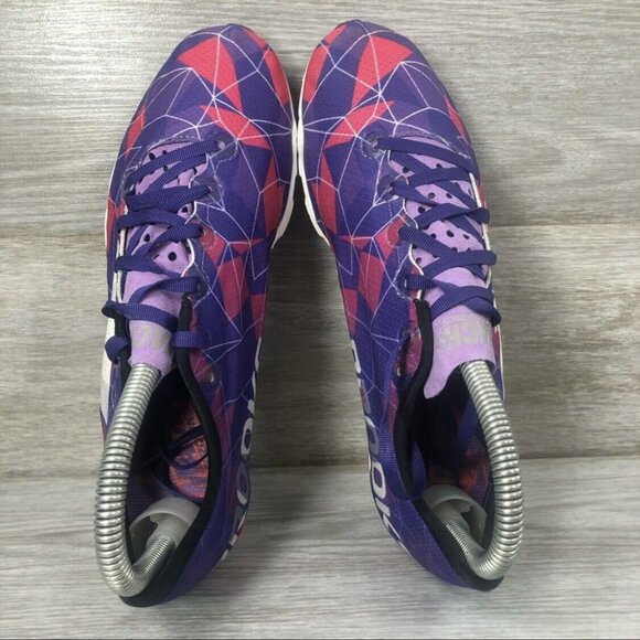 Brooks Women’s Mach 16 Cross Country Purple Running Shoes Sz 8.5 spikes - Picture 6 of 10